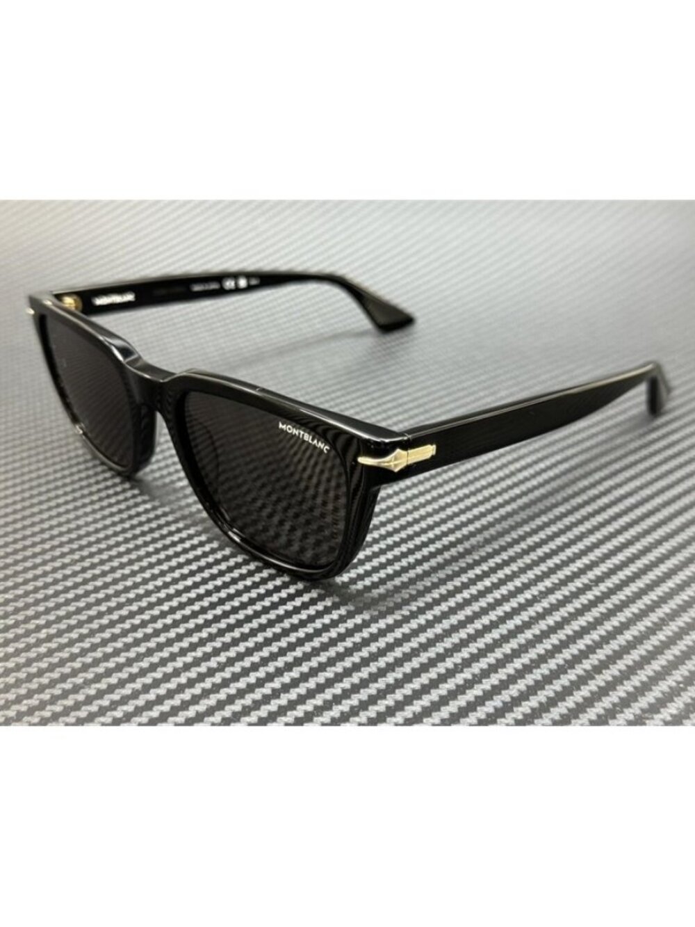 New Mont Blanc Men Black Sunglasses 53-21-150